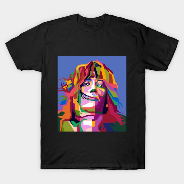 Abstract Patti Smith in WPAP Popart T-Shirt by smd90